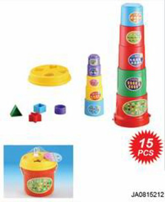 BUILDING BLOCK （15PCS),
