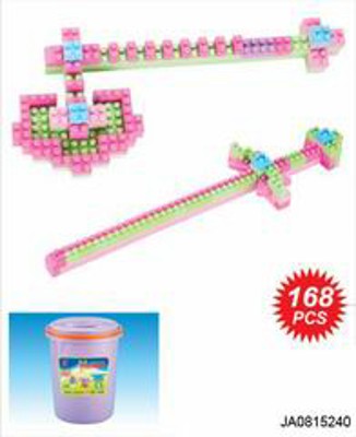 BUILDING BLOCK （168PCS),