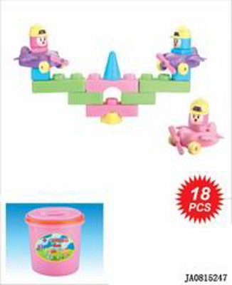 BUILDING BLOCK （18PCS),