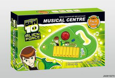 BEN10 ELECRONIC ORGAN W/LIGHT,