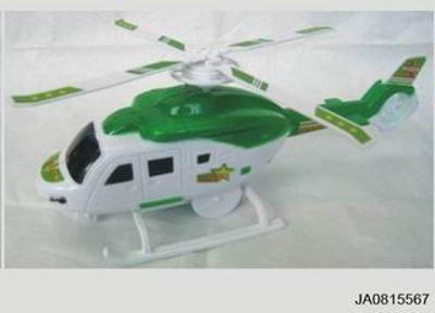 WIND UP HELICOPTER W/LIGHT,