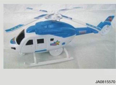WIND UP HELICOPTER W/LIGHT,
