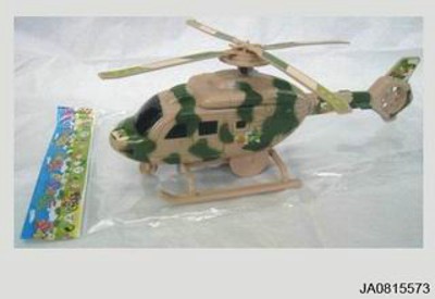 WIND UP HELICOPTER W/LIGHT,