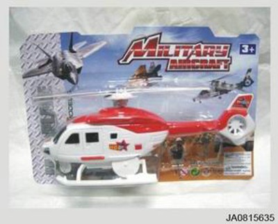 WIND UP HELICOPTER W/LIGHT,