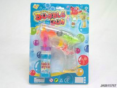 B.O BUBBLE GUN W/LIGHT AND MUSIC,