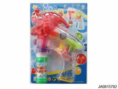 B.O BUBBLE GUN W/LIGHT AND MUSIC,