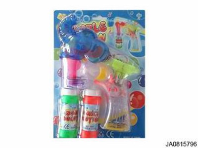 B.O BUBBLE GUN W/LIGHT AND MUSIC,
