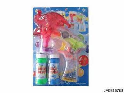 B.O BUBBLE GUN W/LIGHT AND MUSIC,