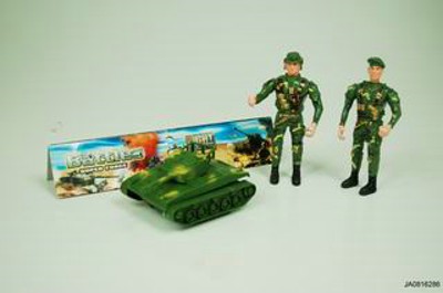 SOLIDER W/PULL BACK TANK,