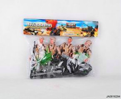 SOLIDER W/PART.4PCS,