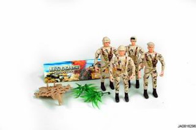 SOLIDER W/AIRCRAFT.4PCS,