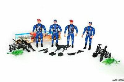 POLICE W/LIGHT.4PCS,