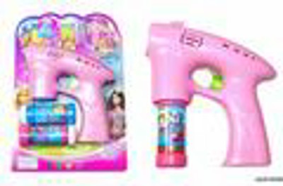 B/O BUBBLE GUN W/LIGHT,