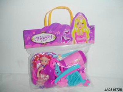 COSMETIC SET W/DOLL,