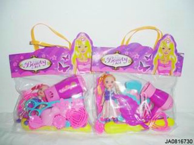 COSMETIC SET W/DOLL,