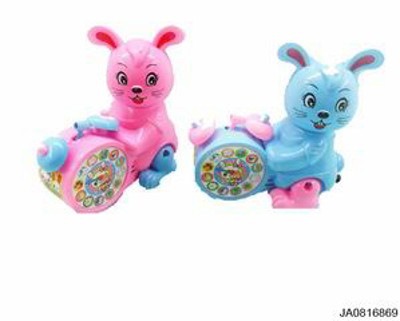 PULLING RABBIT WITH BELL,