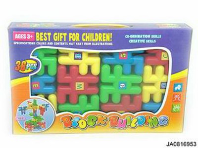 LETTER BUILDING BLOCK.36PCS,