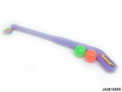 HOCKEY STICK W/2 BALL,