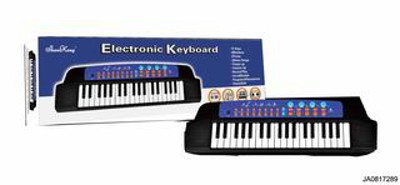 37 KEYS ELECTRONIC ORGAN W/MICROPHONE,CHARGER,