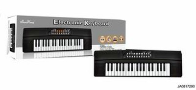 37 KEYS ELECTRONIC ORGAN W/MICROPHONE,CHARGER,