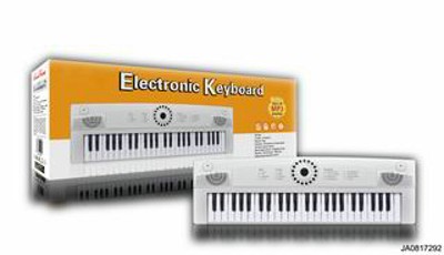 49 KEYS ELECTRONIC ORGAN W/MICROPHONE,CHARGER,