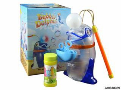 BUBBLE DOLPHIN W/LIGHT,MUSIC,