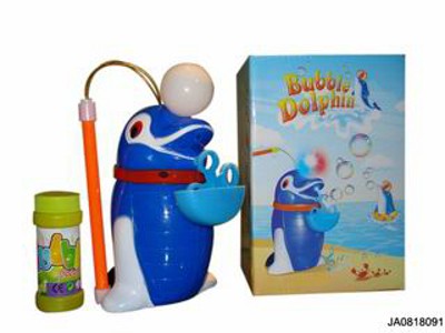 BUBBLE DOLPHIN W/LIGHT,MUSIC,