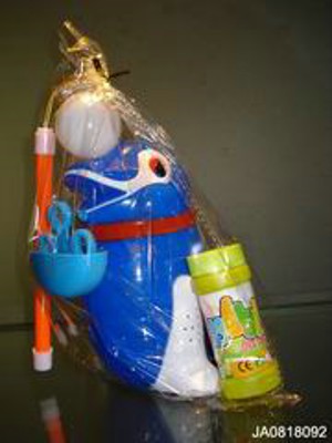 BUBBLE DOLPHIN W/LIGHT,MUSIC,