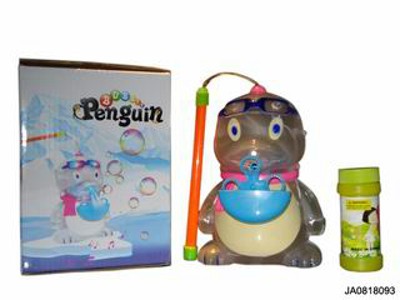 BUBBLE PENGUIN W/LIGHT,MUSIC,