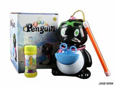 BUBBLE PENGUIN W/LIGHT,MUSIC,