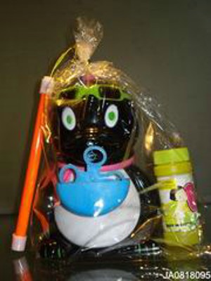 BUBBLE PENGUIN W/LIGHT,MUSIC,