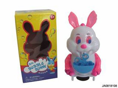 BUBBLE RABBIT W/MUSIC,LIGHT,