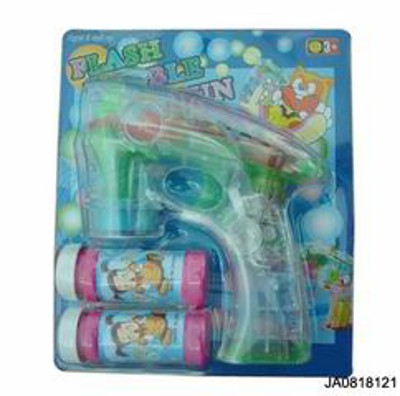 BUBBLE GUN W/SOUND,LIGHT,