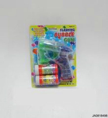 BUBBLE GUN W/SOUND,LIGHT,