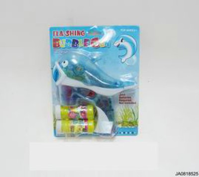 BUBBLE GUN W/SOUND,LIGHT,