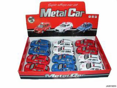 METAL PULL BACK CAR W/MUSIC,