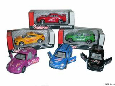 METAL PULL BACK CAR W/MUSIC,