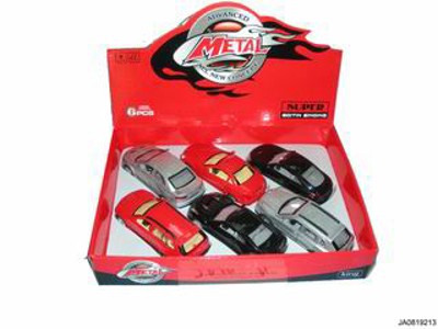 METAL PULL BACK CAR W/MUSIC,