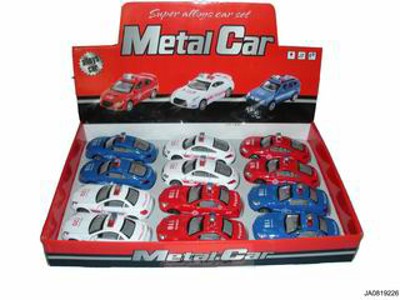 METAL PULL BACK CAR W/MUSIC,