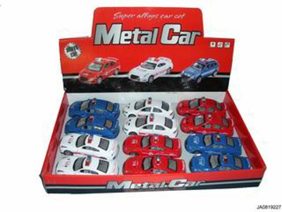 METAL PULL BACK CAR W/MUSIC,