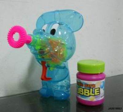 BUBBLE GUN W/LIGHT,