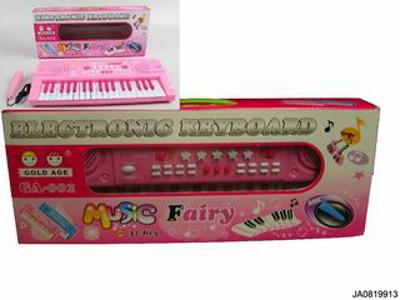 37 KEYS ELECTRONIC ORGAN W/MICROPHONE,