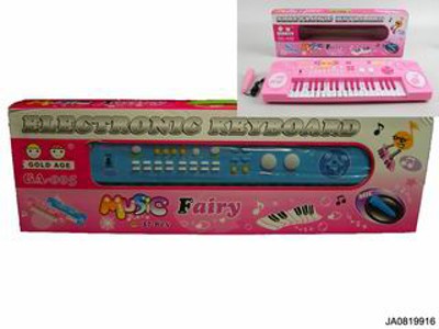 37 KEYS ELECTRONIC ORGAN W/MICROPHONE,