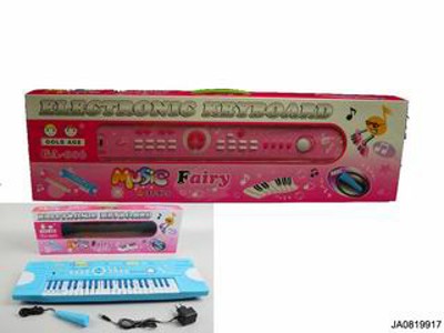 37 KEYS ELECTRONIC ORGAN W/MICROPHONE,