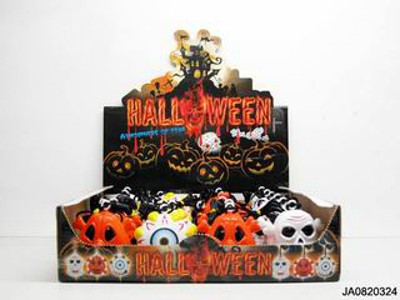 HALLOWEEN SET W/LIGHT 24PCS,