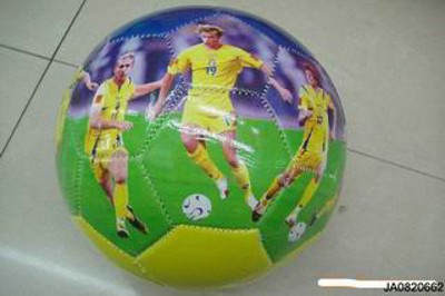9 INCH LEATHER FOOTBALL,