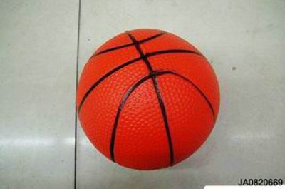 9 INCH RUBBER BASKETBALL,