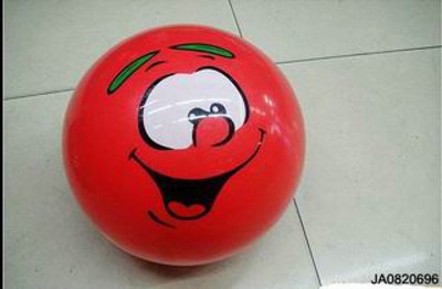 25 CM PVC SMILING FACE BALL,