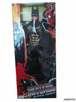 43 CM SUPER MAN W/LIGHT,