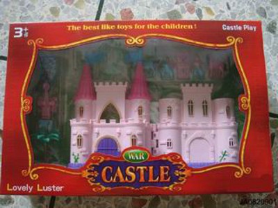CASTLE W/LIGHT AND MUSIC,